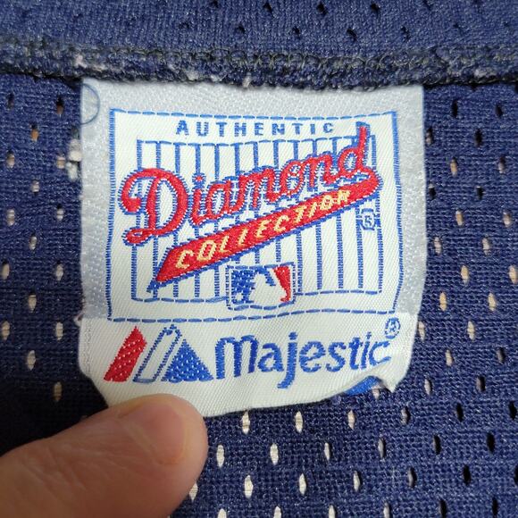 VINTAGE Majestic Houston Astros Mesh Batting Practice Jersey (mid-1990s) - Large - Picture 5 of 9